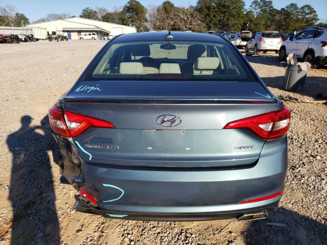  HYUNDAI SONATA 2015 Teal