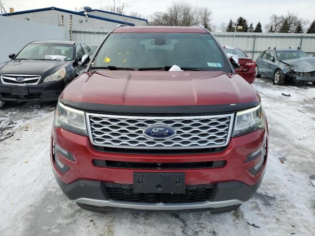  FORD EXPLORER 2017 Red