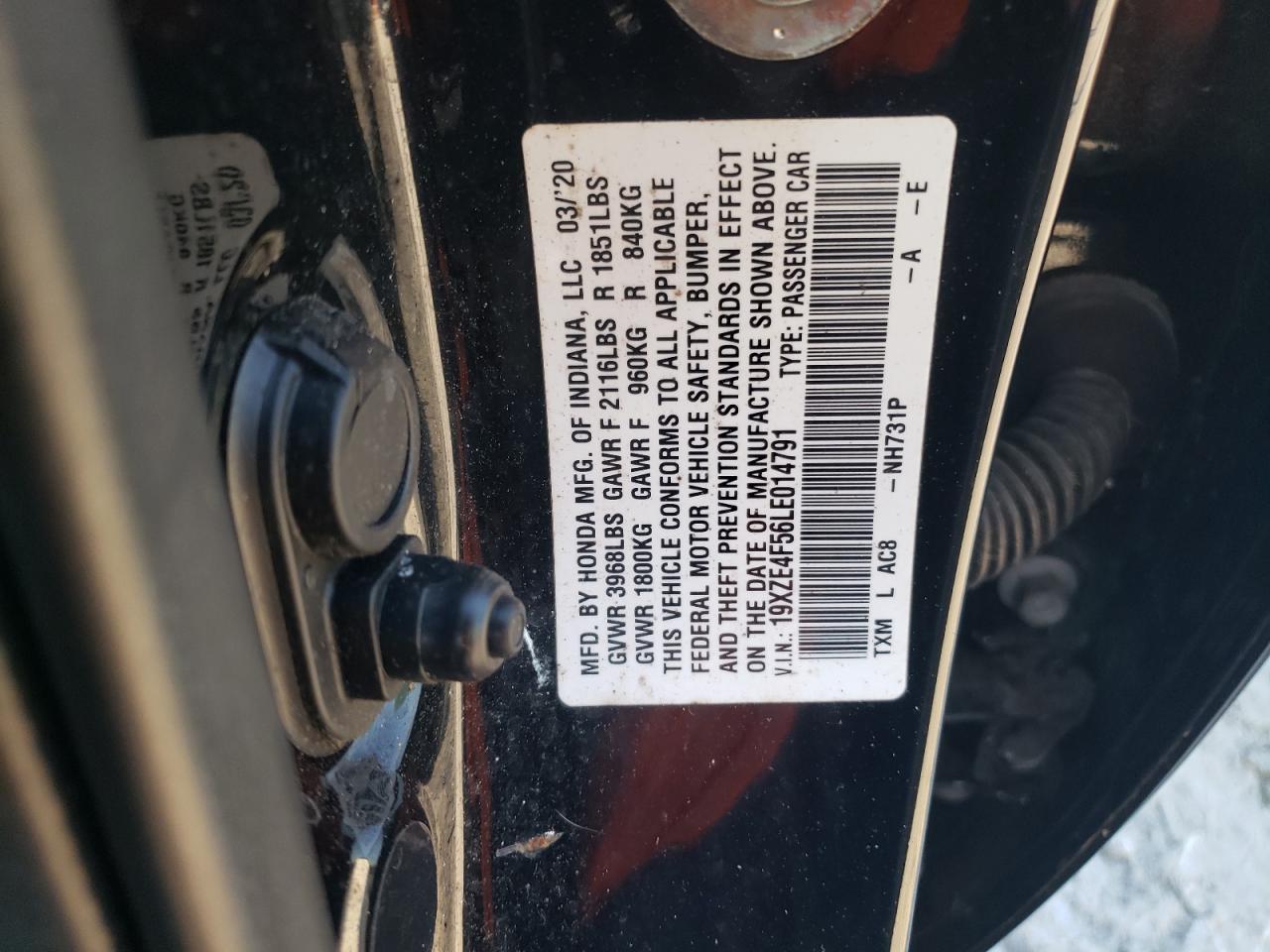 2020 Honda Insight - Image 12