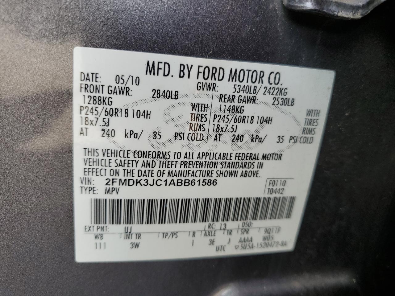 2010 Ford Edge - Image 13