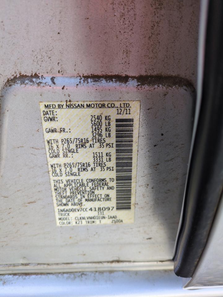 2012 Nissan Navara (Frontier) - Image 12