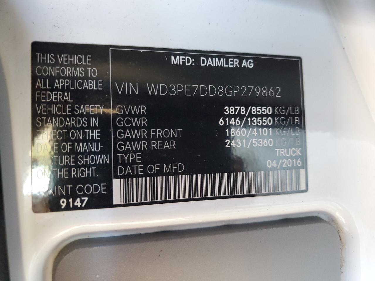 2016 Mercedes-Benz Sprinter - Image 15