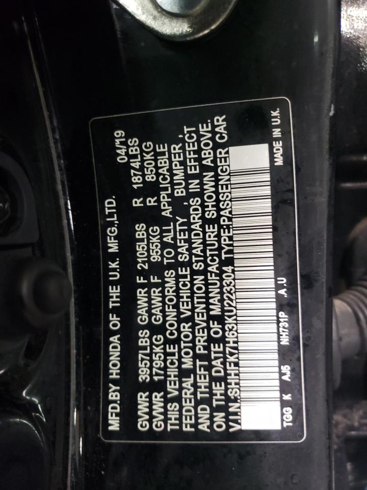 2019 Honda Civic - Image 12