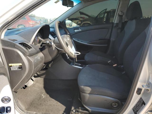  HYUNDAI ACCENT 2014 Серебристый