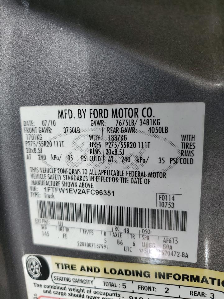 2010 Ford F-150 - Image 12