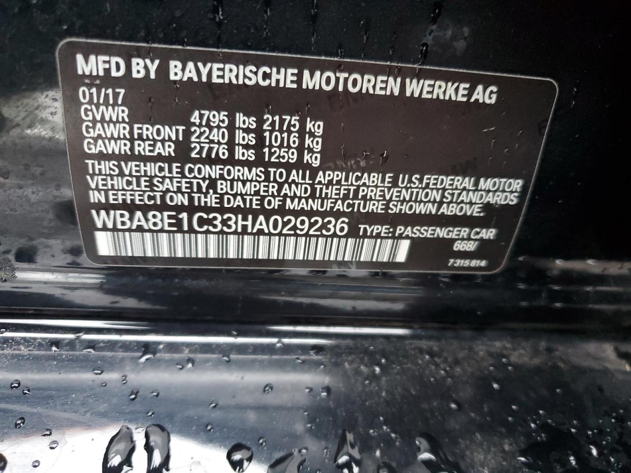 2017 BMW 3er - Image 12