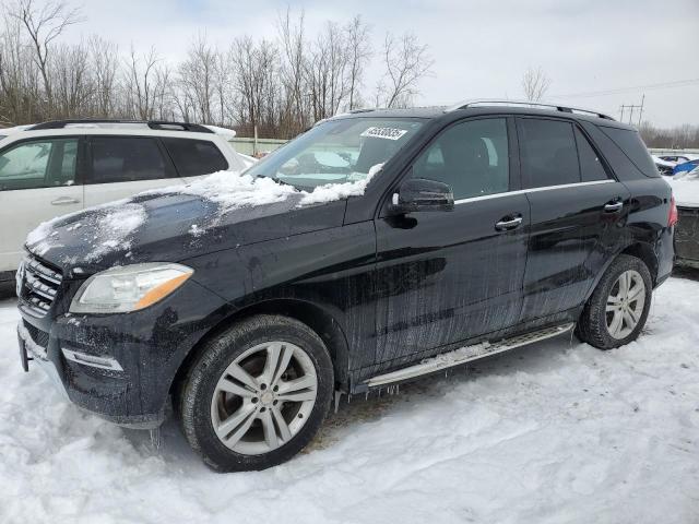 2014 Mercedes-Benz Ml 350 4Matic de vânzare în Leroy, NY - Side