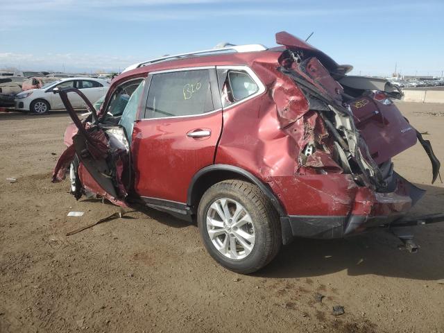  NISSAN ROGUE 2016 Czerwony