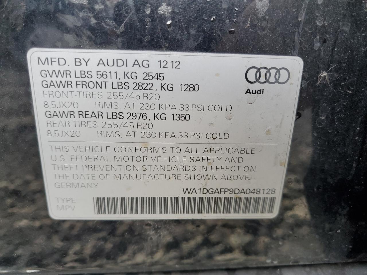 2013 Audi Q5 - Image 12