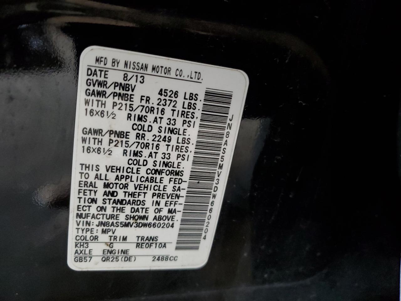 2013 Nissan Rogue - Image 15