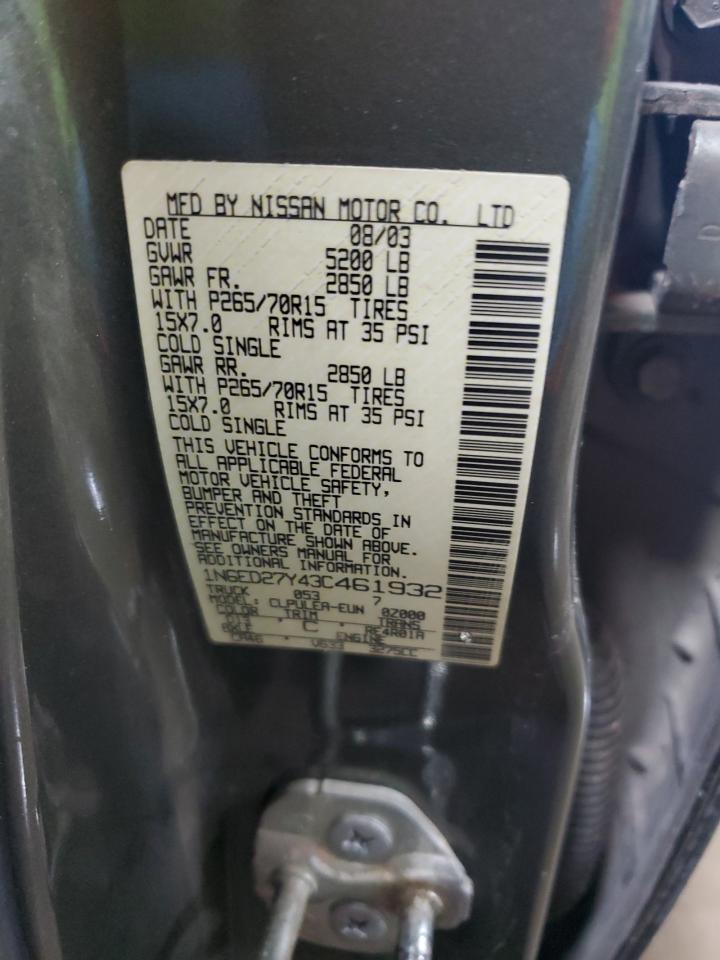 2003 Nissan Navara (Frontier) - Image 12