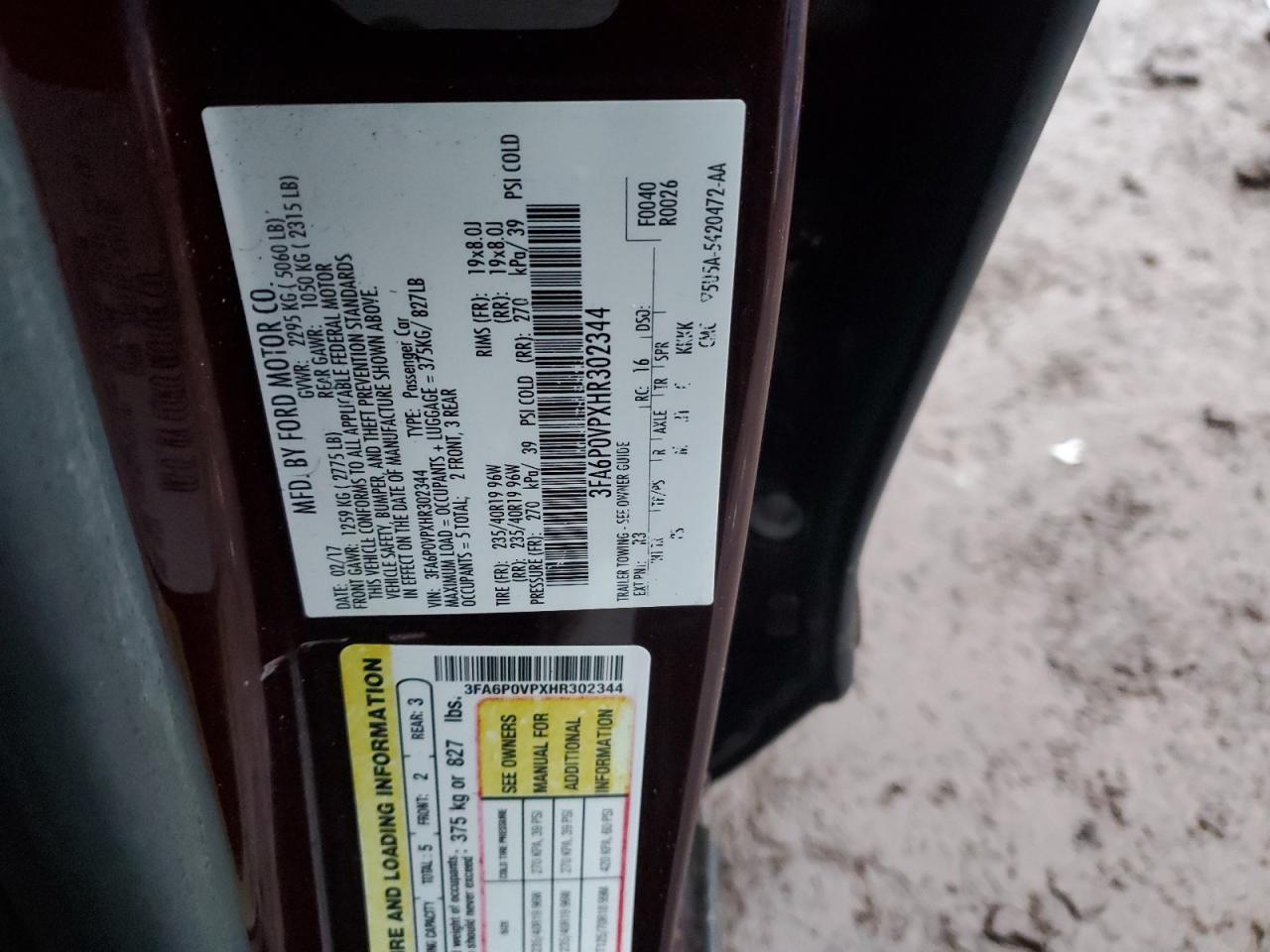 2017 Ford Fusion - Image 15
