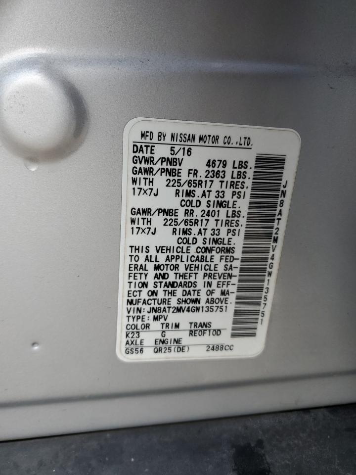 2016 Nissan Rogue - Image 13