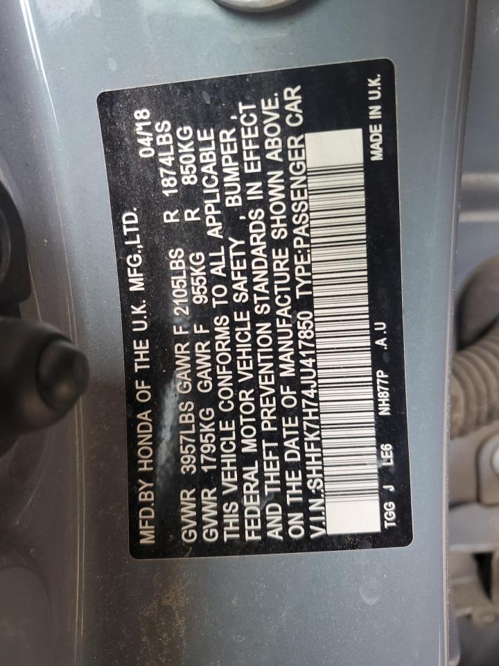 2018 Honda Civic - Image 12