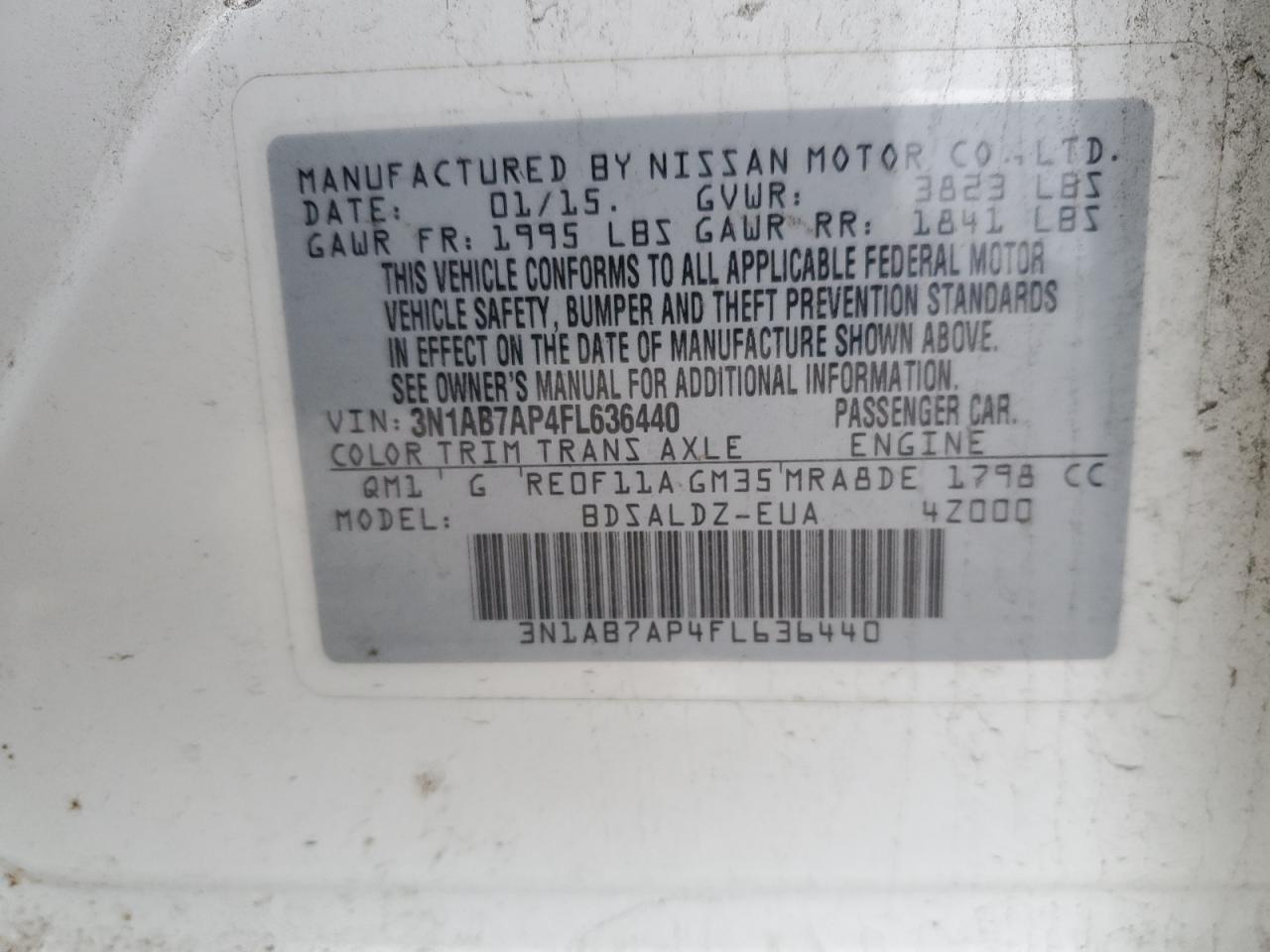 2015 Nissan Sentra - Image 13