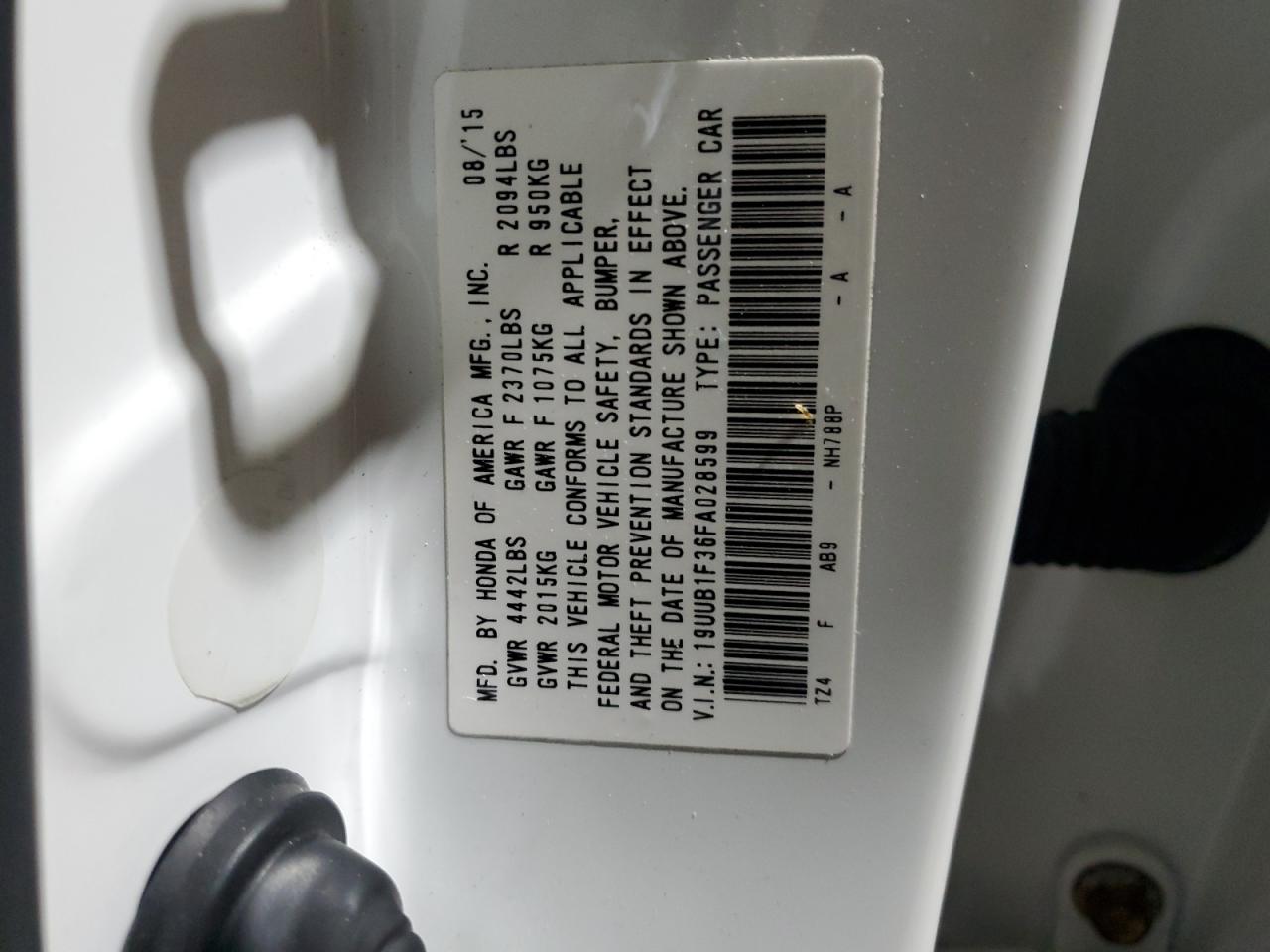 2015 Acura TLX - Image 12