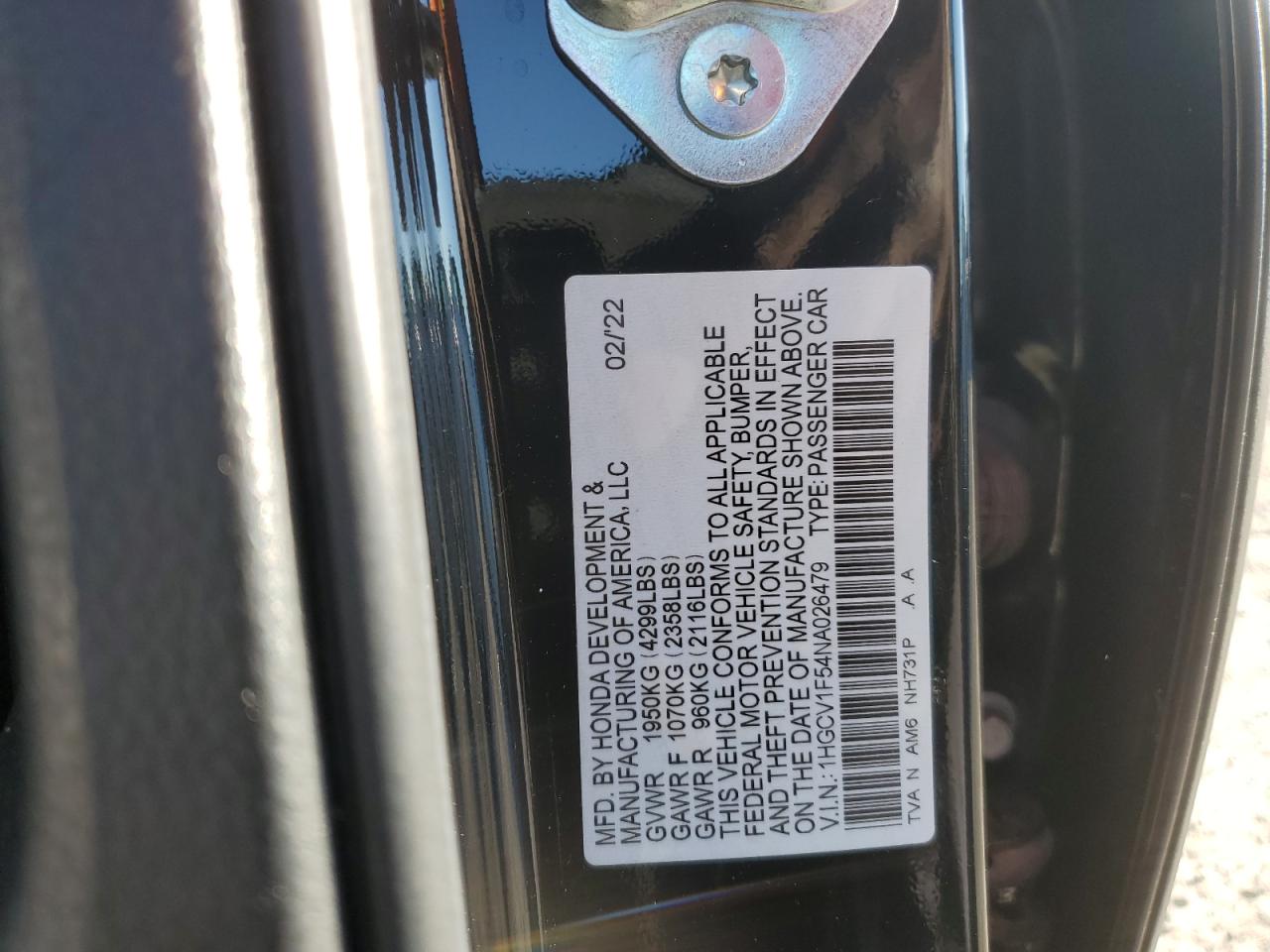 2022 Honda Accord - Image 12