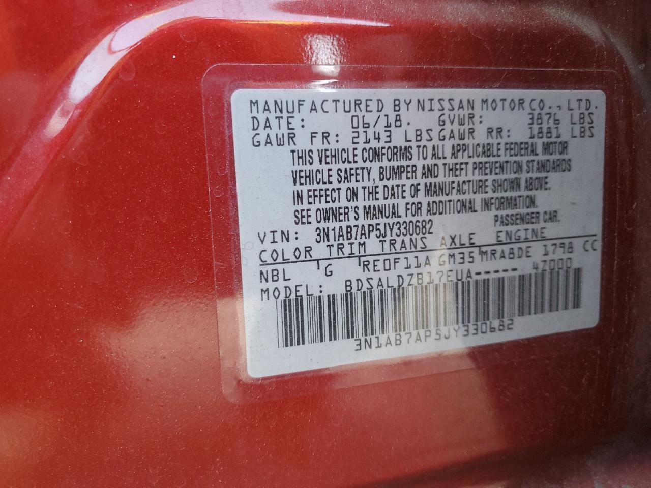 2018 Nissan Sentra - Image 12