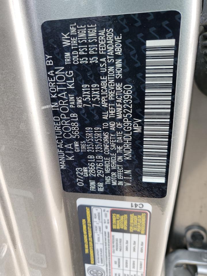 KNDRHDLG9P5223960 KIA SORENTO 2023
