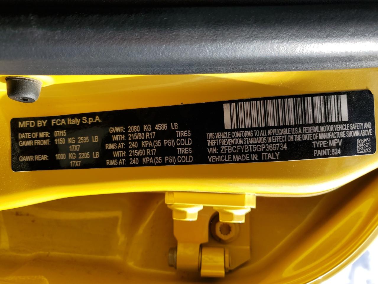 2016 Fiat 500 - Image 12
