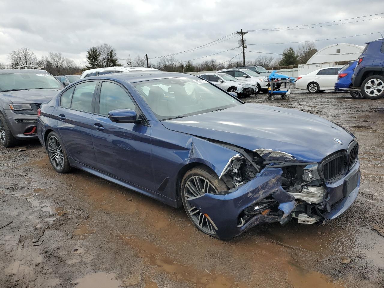 WBAJE7C57KWW14577 BMW 5 Series 2019. Фото: 3