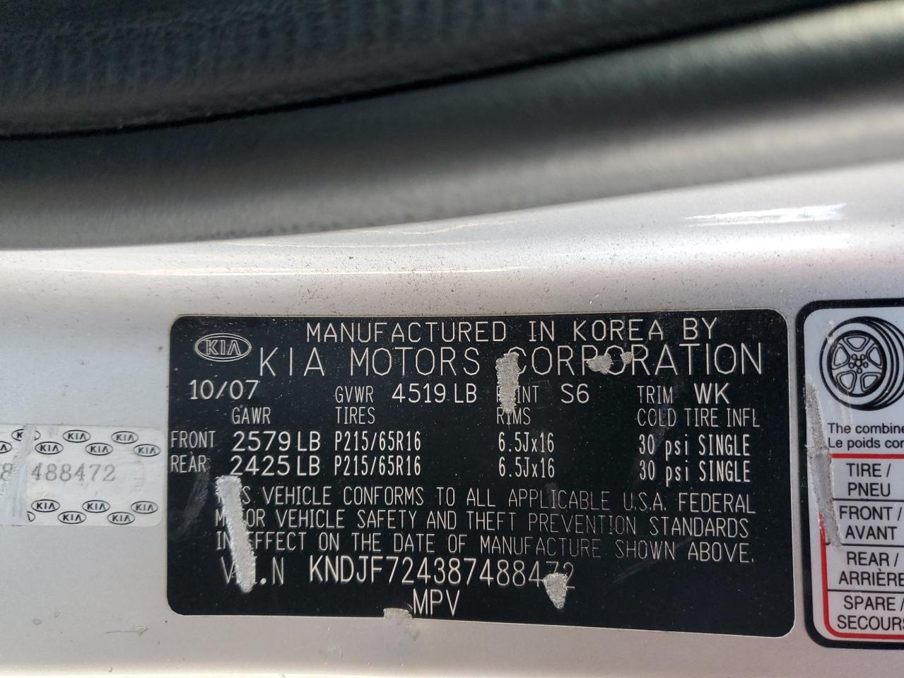 2008 Kia Sportage - Image 13