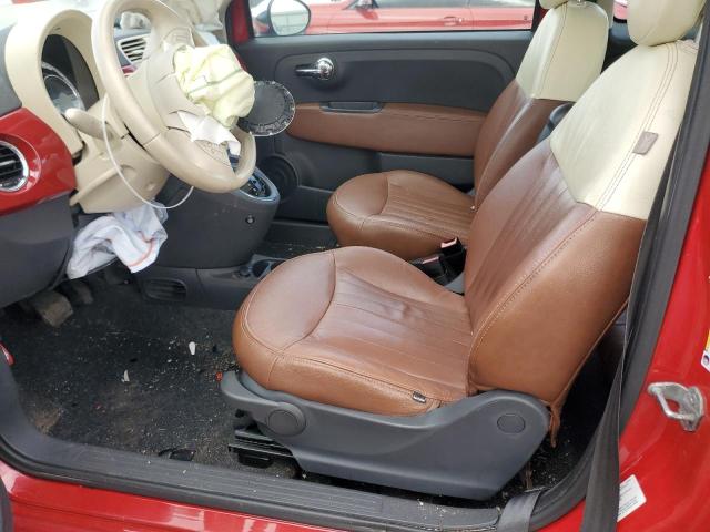  FIAT 500 2012 Красный