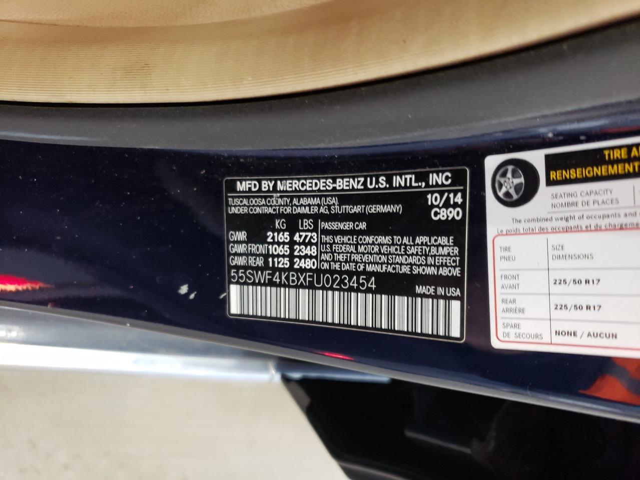 2015 Mercedes-Benz C-klasse - Image 12