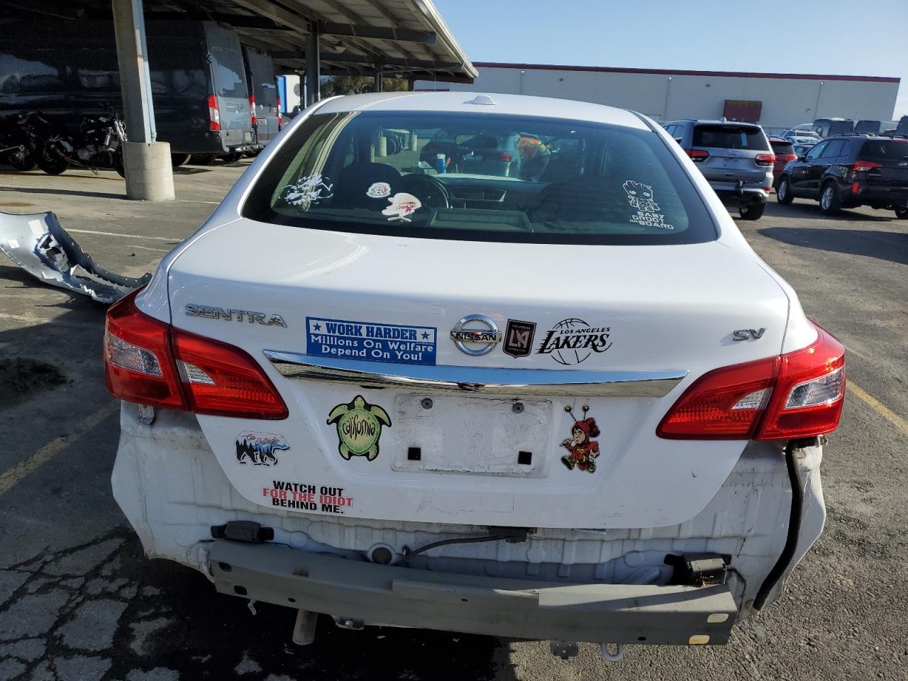 3N1AB7APXKY325348 NISSAN SENTRA 2019