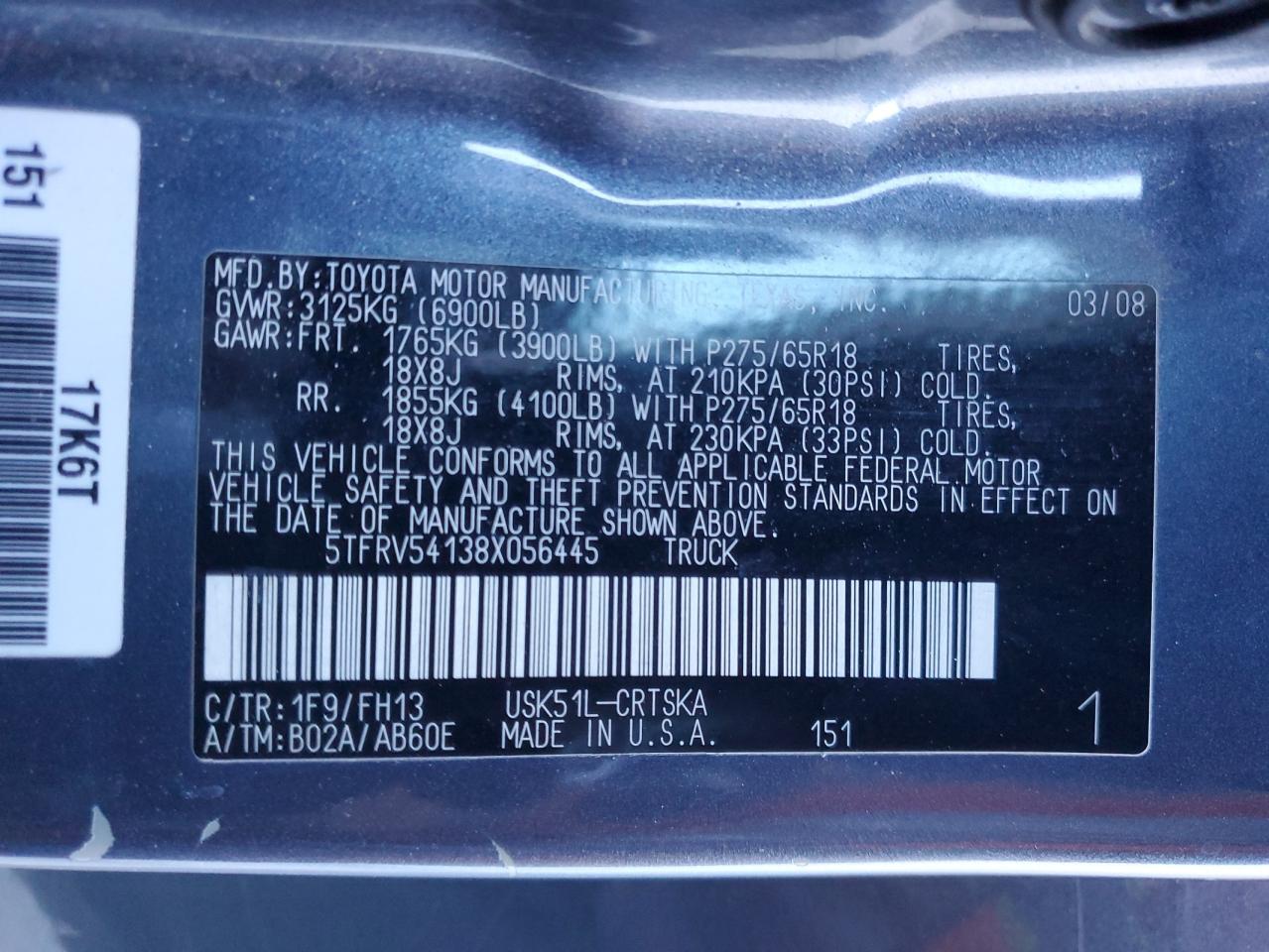 2008 Toyota Tundra - Image 12