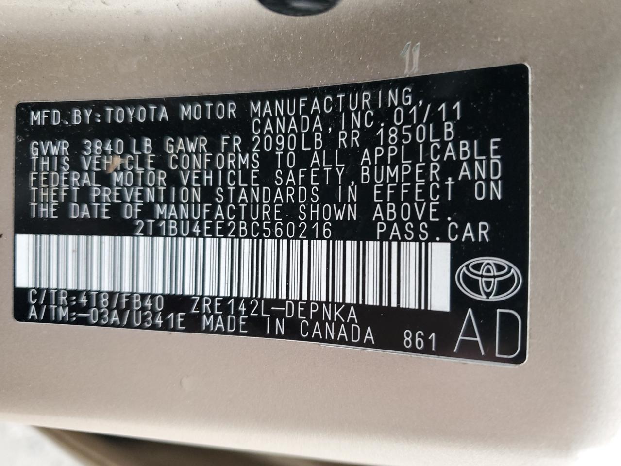 2011 Toyota Corolla - Image 12