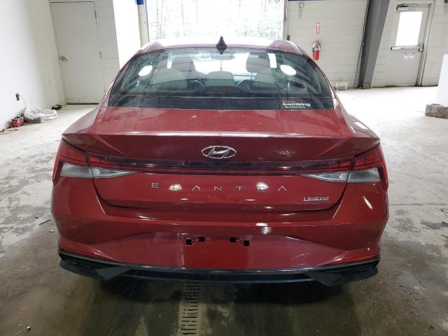  HYUNDAI ELANTRA 2021 Red