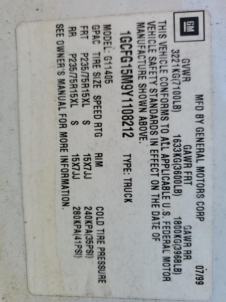 2000 Chevrolet Express - Image 15