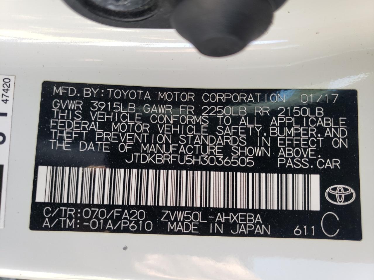 2017 Toyota Prius - Image 12
