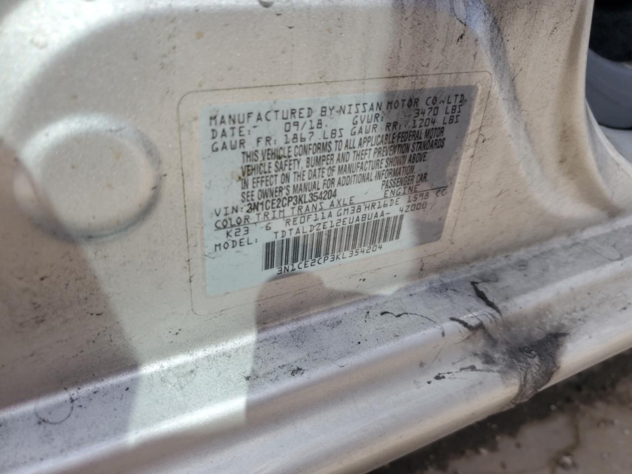 2019 Nissan Versa - Image 14