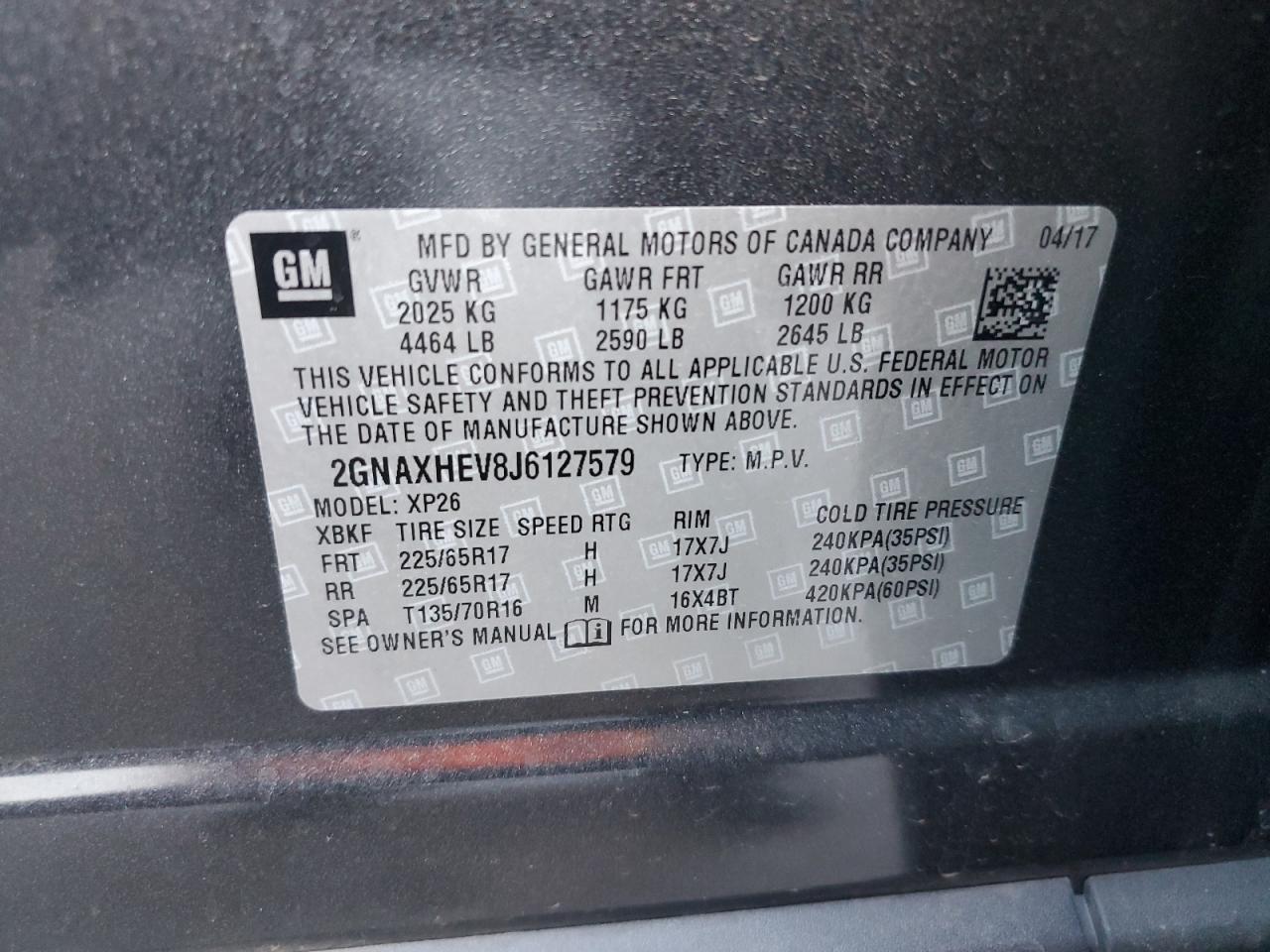 2018 Chevrolet Equinox - Image 15