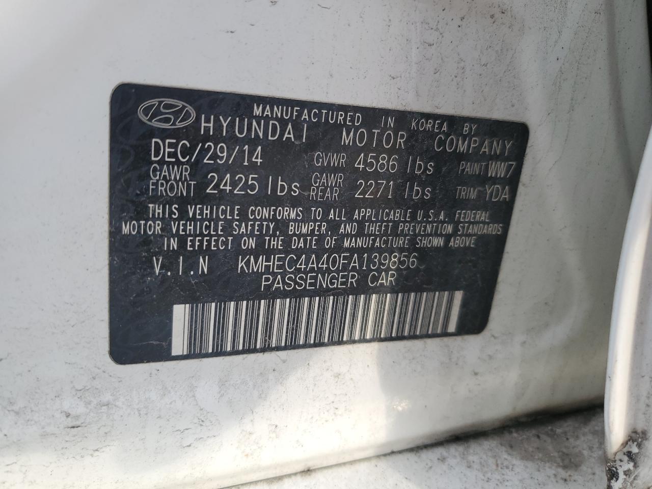2015 Hyundai Sonata - Image 13