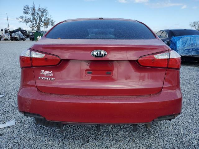 Sedans KIA FORTE 2016 Red