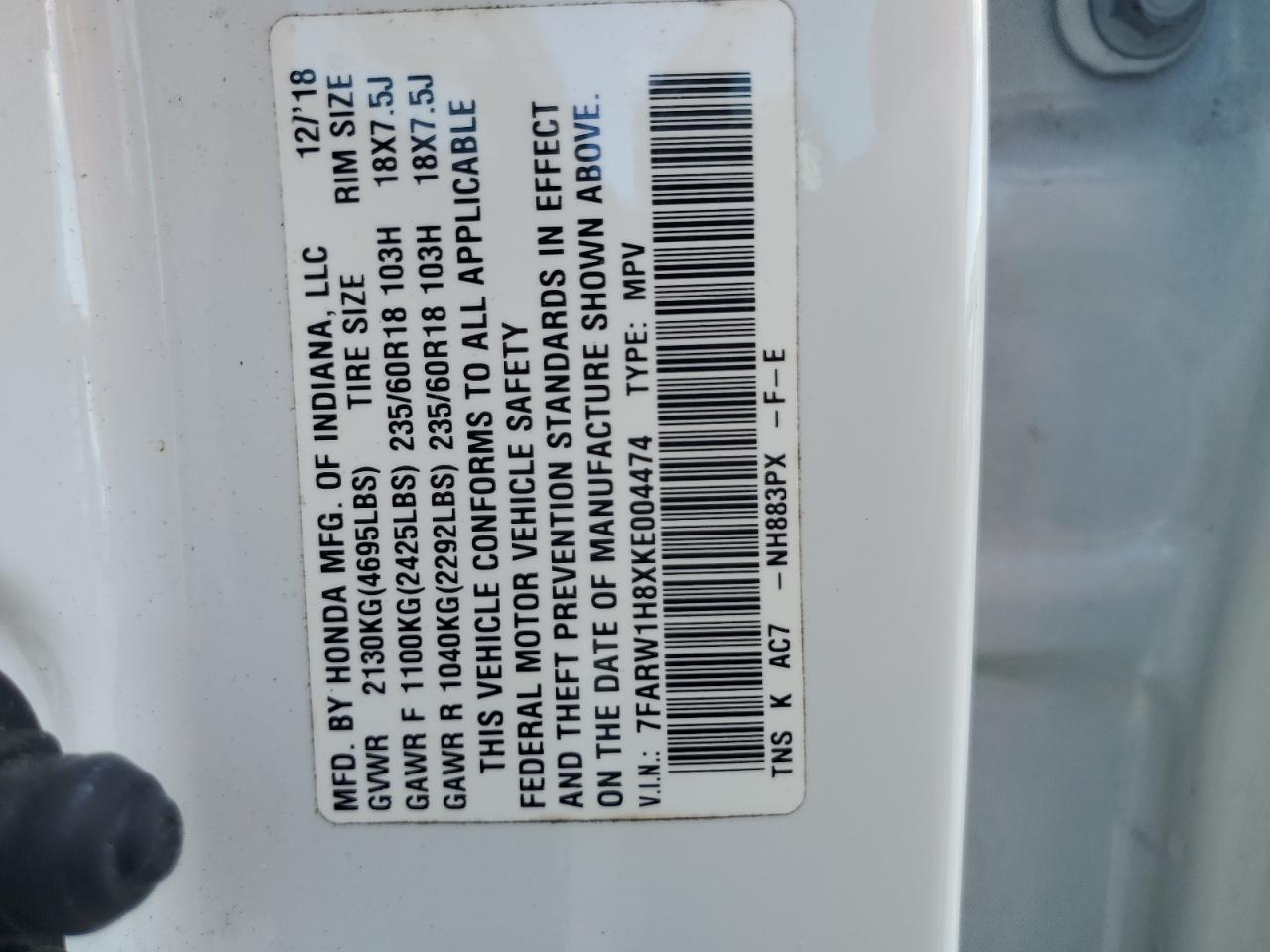 2019 Honda CR-V - Image 13