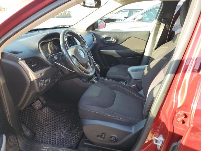  JEEP CHEROKEE 2017 Czerwony