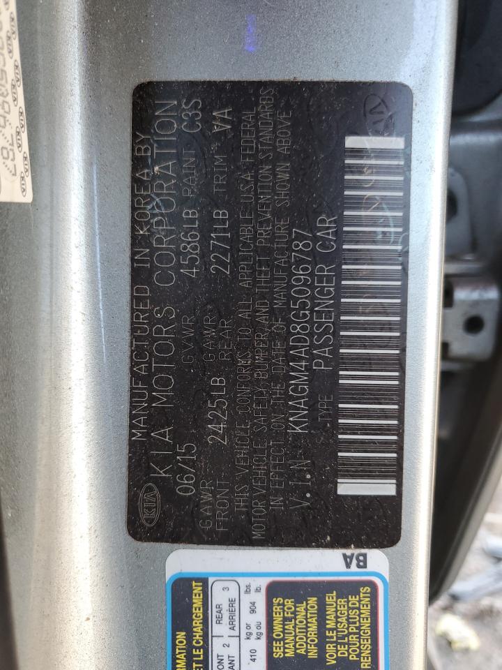 2016 Kia Optima - Image 12