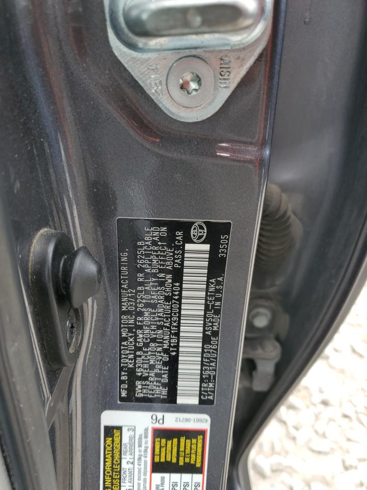2012 Toyota Camry - Image 12