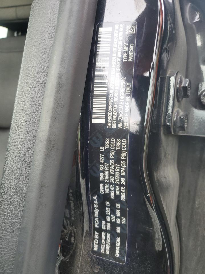 2016 Jeep Renegade Latitude VIN: ZACCJABT4GPE17942 Lot: 46867575