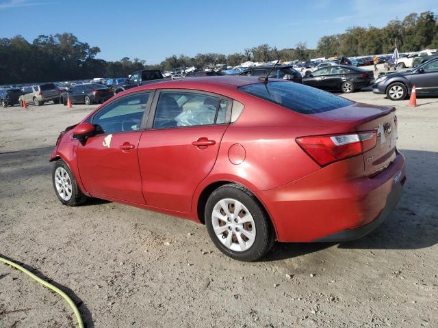  KIA RIO 2017 Czerwony