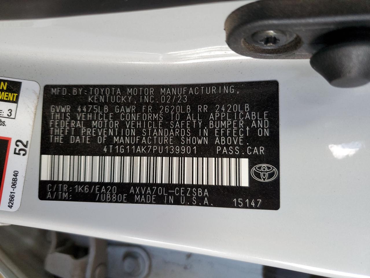 2023 Toyota Camry - Image 14