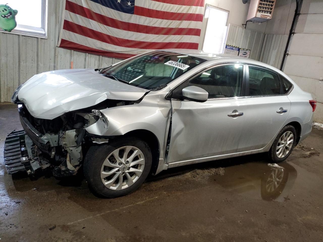 2019 Nissan Sentra S de vânzare în Lyman, ME - Front End