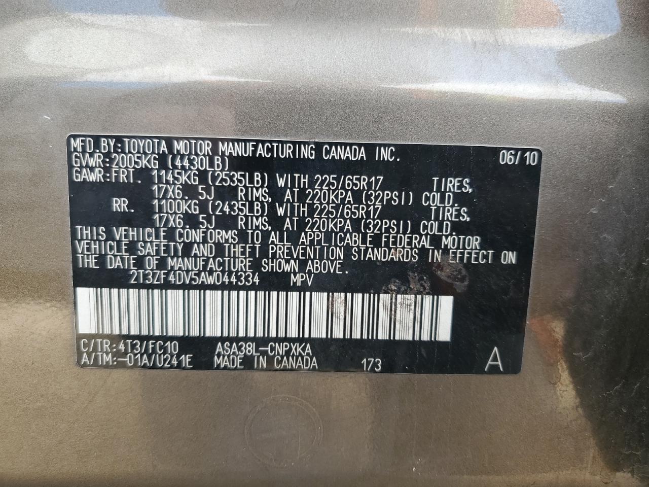 2010 Toyota RAV 4 - Image 13