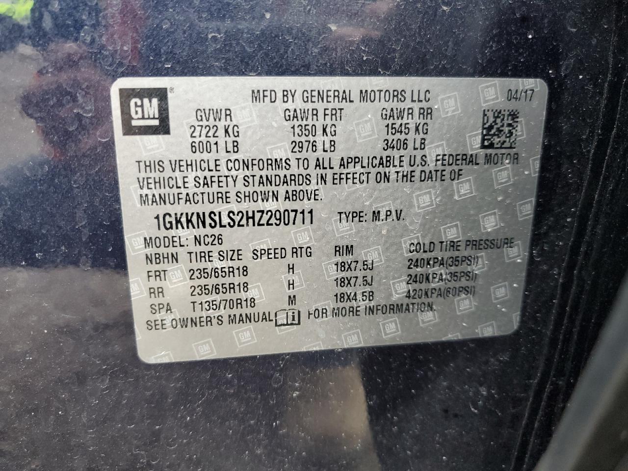 2017 GMC Acadia - Image 13