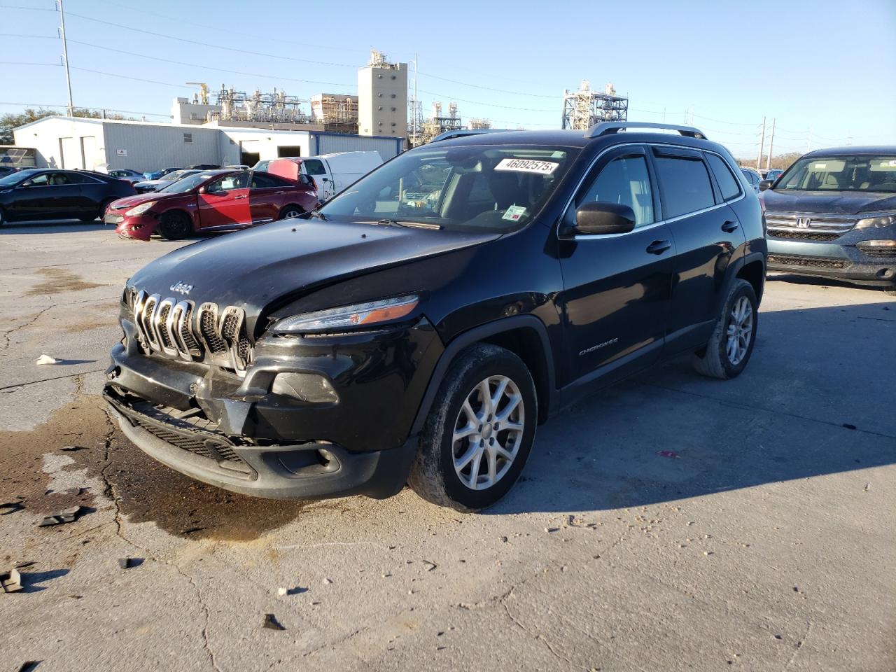 2015 Jeep Cherokee Latitude продається в New Orleans, LA - Front End