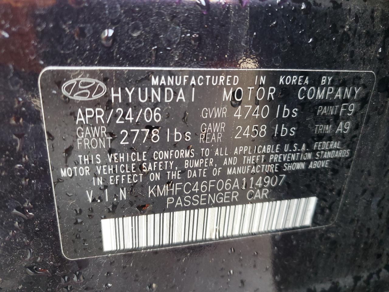 2006 Hyundai Azera - Image 13